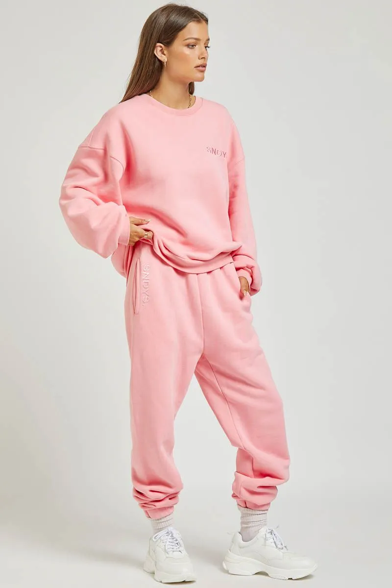 Sundays The Label WOMENS FLIX SWEATPANT - PINK