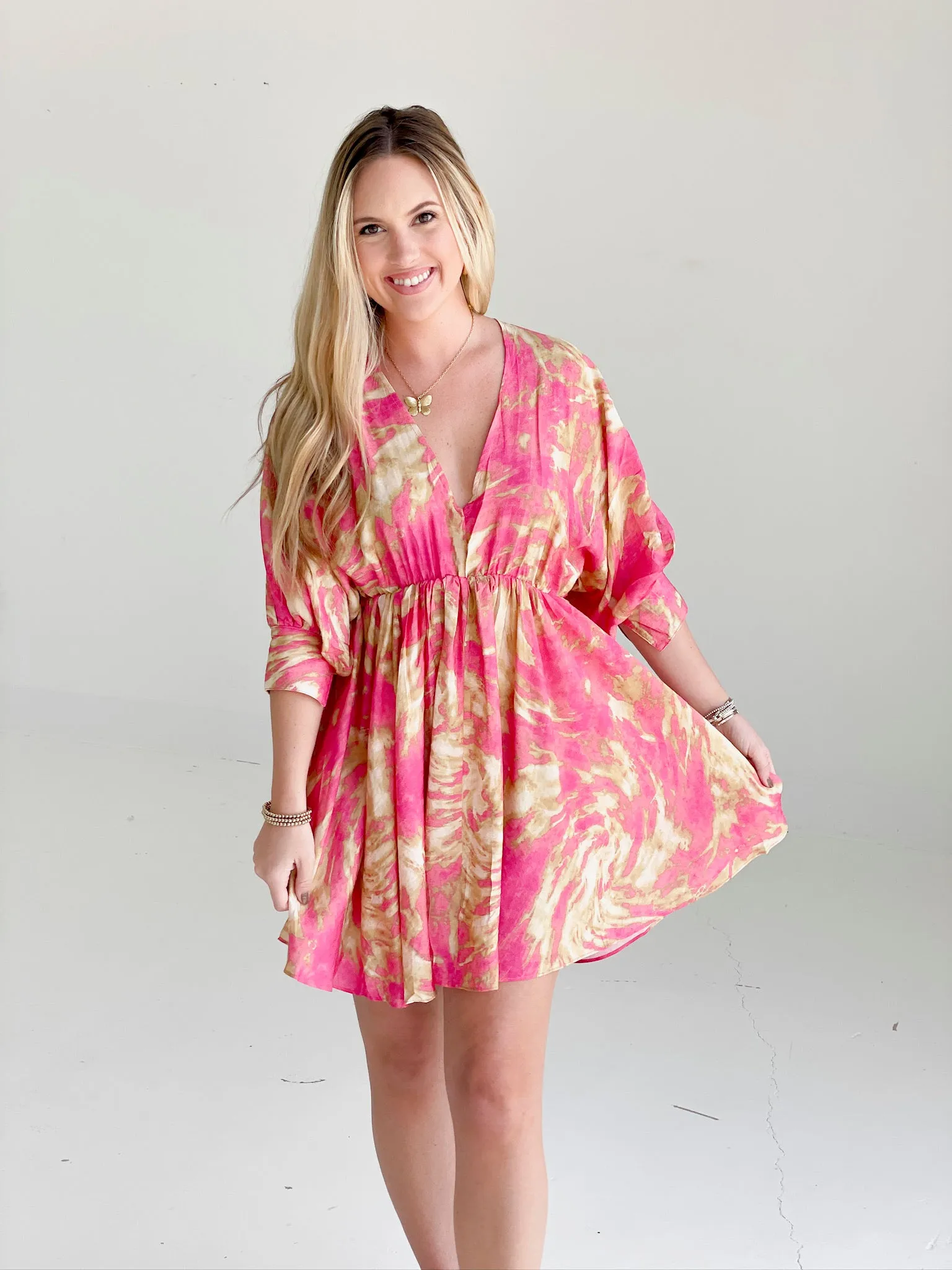 The Burnout Mini Dress