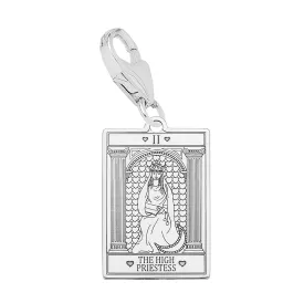 The High Priestess Tarot Charm