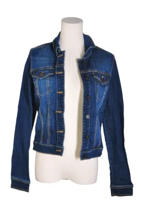 UNBRANDED Women Denim Jackets Regular fit in Blue - S