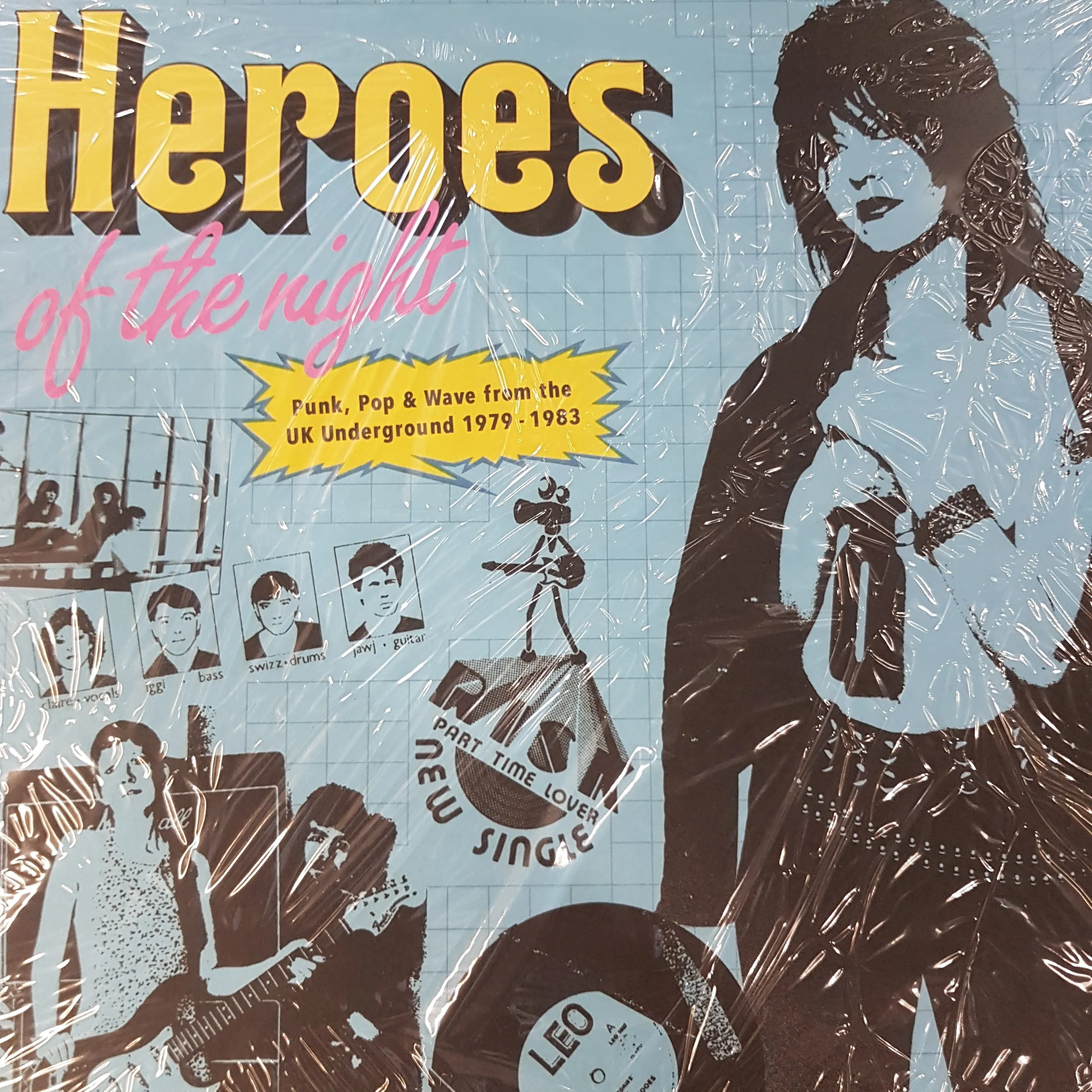 VARIOUS ARTISTS - HEROES OF THE NIGHT: PUNK, POP AND WAVE FROM THE UK UNDERGROUND 1979-1983 VINYL