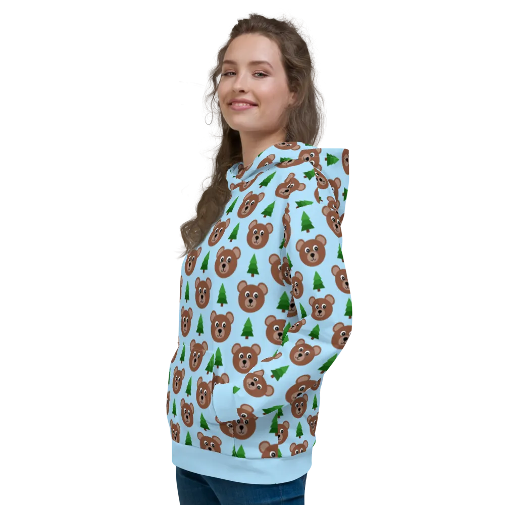 Woodsy Bear Unisex Adult Hoodie