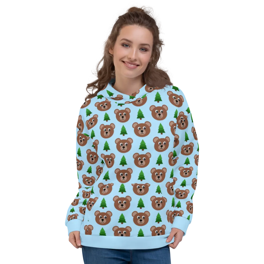 Woodsy Bear Unisex Adult Hoodie